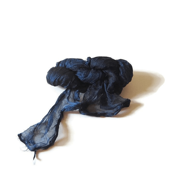 Seta gas margilan naturale colorata per infeltrimento e artigianato 2m.