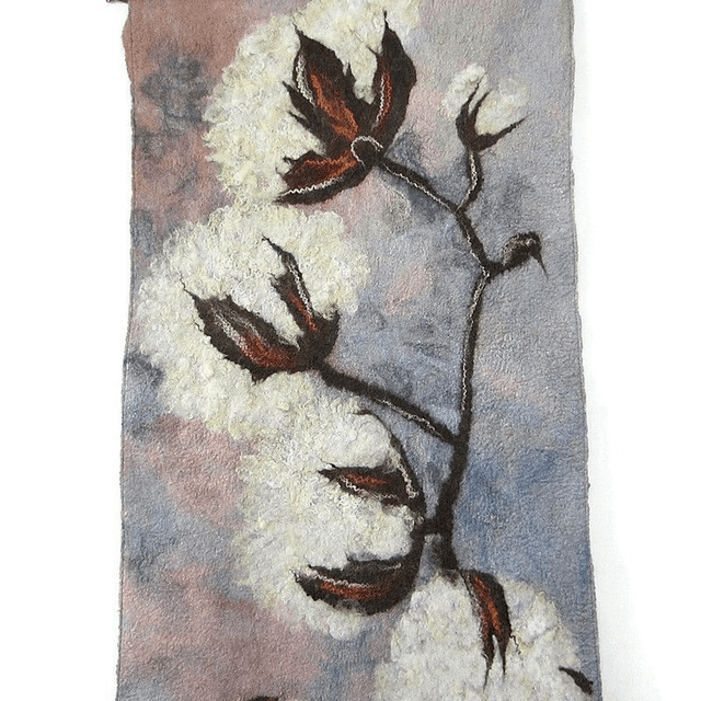 Arazzo parete feltro Fatto a mano decorativo isolamento acustico pannello grigio lana infeltrimento arredamento cotone Riduzione del rumore
