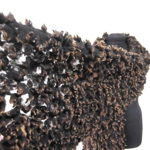 Arte Sciarpa infeltrito di lana calda Stole lungo inverno