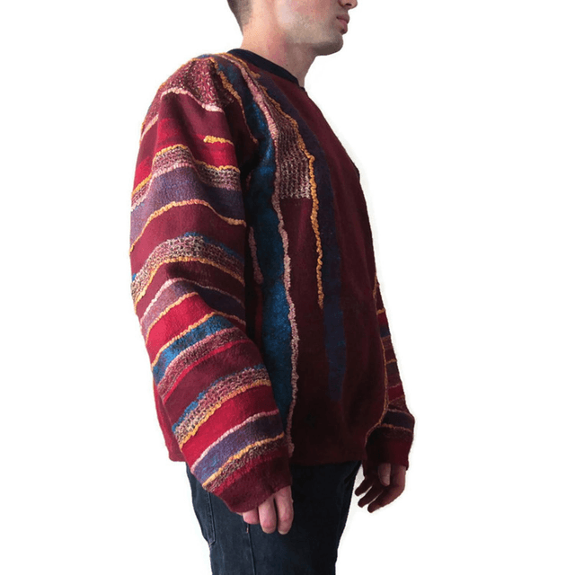 Pullover da uomo caldo infeltrito