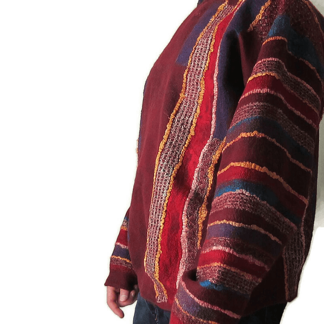 Pullover da uomo caldo infeltrito