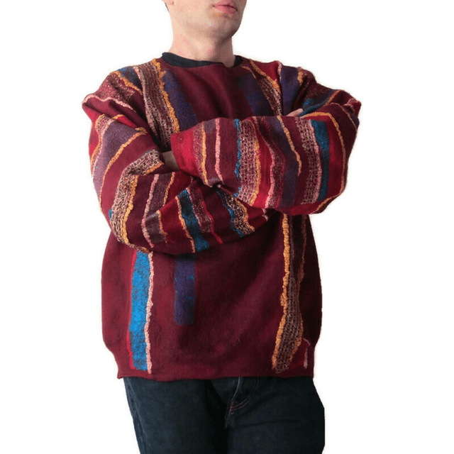 Pullover da uomo caldo infeltrito