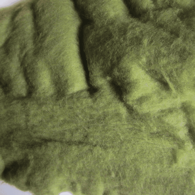 Lana cardata - (F) VERDE-SILVESTRE (50 gr.)